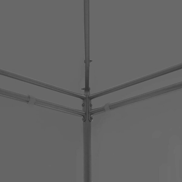 VidaXL Kertparti Pavilon - 600x298x270 cm, Antracitszürke