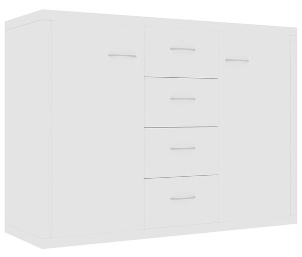 VidaXL Fehér Komód - 88x30x65 cm