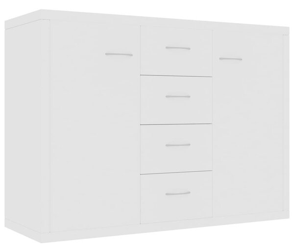 VidaXL Fehér Komód - 88x30x65 cm