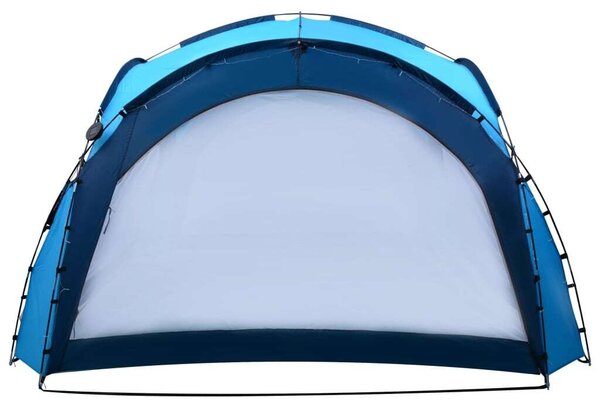 VidaXL Rendezvénysátor - Kék - 3,6x3,6m - LED-es