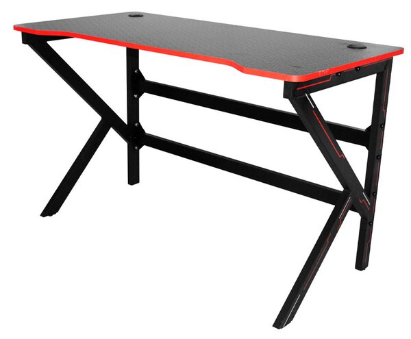 Baltrum Ziko 3.0 Gamer asztal, fekete