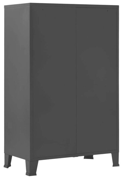 VidaXL Ipari Acél Irodai Szekrény - 75x40x120 cm