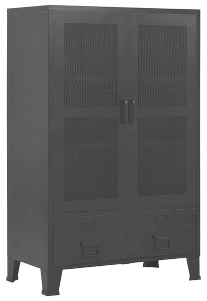 VidaXL Ipari Acél Irodai Szekrény - 75x40x120 cm