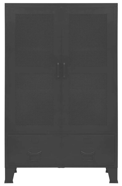 VidaXL Ipari Acél Irodai Szekrény - 75x40x120 cm