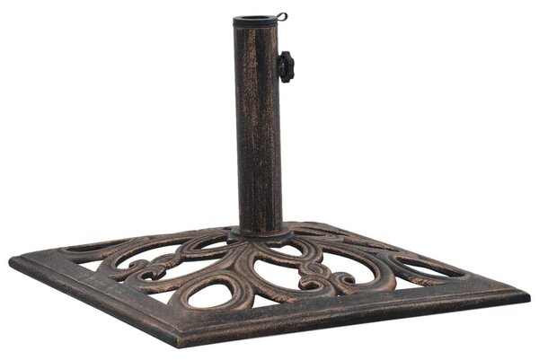 Öntöttvas Napernyőtalp - Bronz - 49 cm