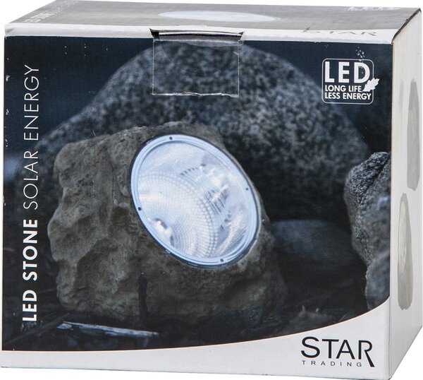 Rocky kültéri napelemes LED lámpa, magasság 11 cm - Star Trading