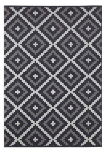 Celebration Snug fekete-szürke szőnyeg, 80 x 150 cm - Hanse Home