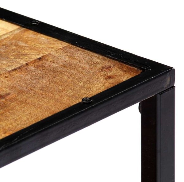 VidaXL tömör újrahasznosított fa dohányzóasztal 90 x 50 x 40 cm