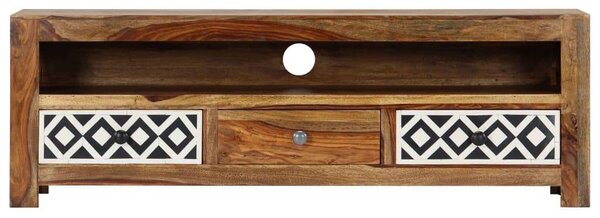 VidaXL tömör kelet-indiai rózsafa TV-szekrény 120 x 30 x 40 cm