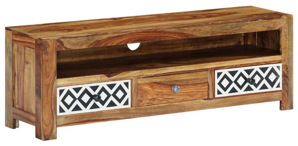 VidaXL tömör kelet-indiai rózsafa TV-szekrény 120 x 30 x 40 cm