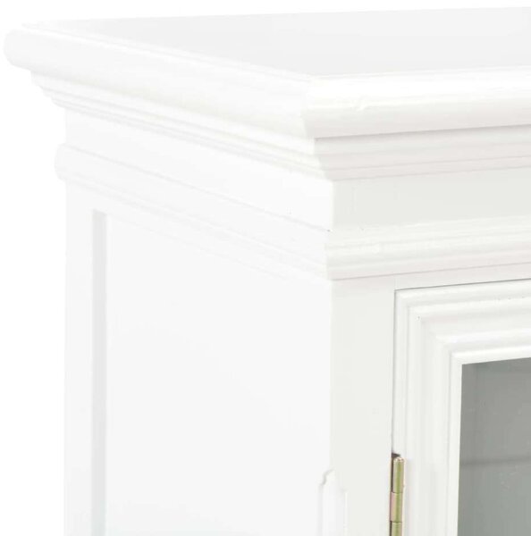 VidaXL Fehér Tálalószekrény - Fenyőfa - 70x28x70 cm
