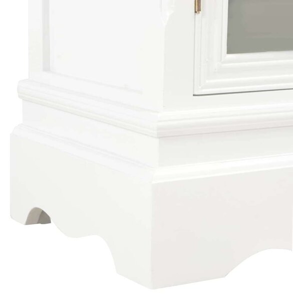 VidaXL Fehér Tálalószekrény - Fenyőfa - 70x28x70 cm