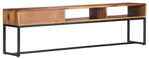 VidaXL Tömörfa TV-szekrény - 160 cm