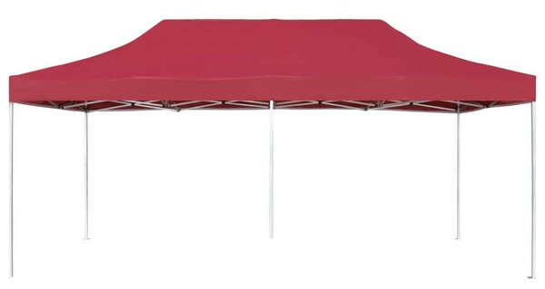 VidaXL Rendezvénysátor - Alumínium, 6x3m, Bordó