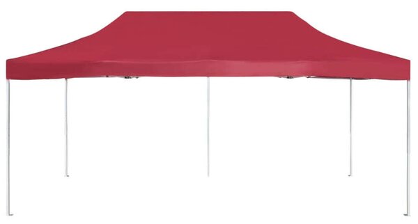VidaXL Rendezvénysátor - Alumínium, 6x3m, Bordó