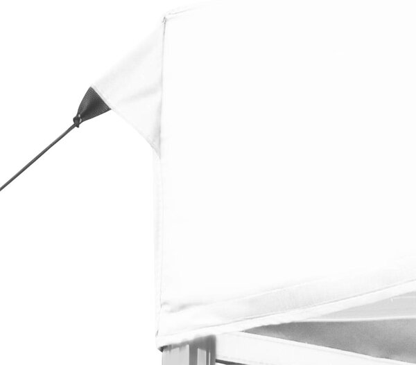 VidaXL Rendezvénysátor - Alumínium, 6x3m, Fehér