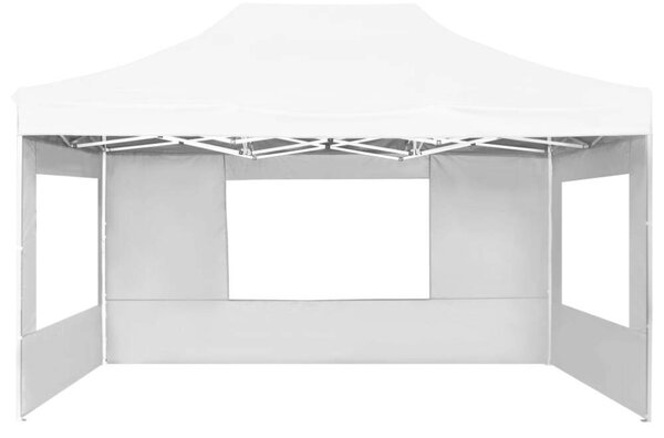 VidaXL Összecsukható Rendezvénysátor - Fehér - 4,5x3m