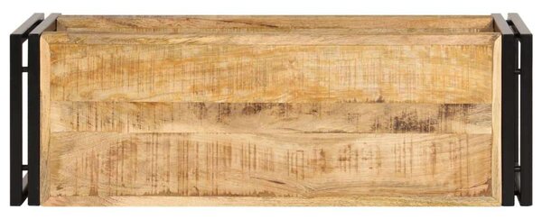 VidaXL Mangófa TV-szekrény - Ipari Stílus - 90x30x40 cm
