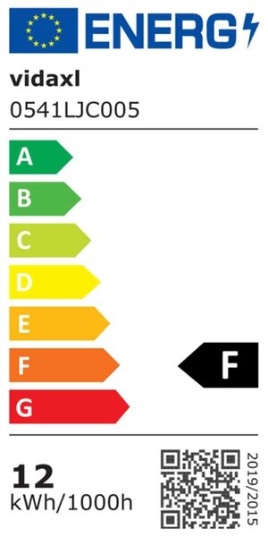 VidaXL LED-es tükör érintésérzékelővel és időkijelzővel 100 x 60 cm