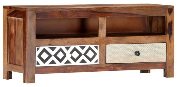 VidaXL Kelet-indiai Rózsafás TV-szekrény - 90x30x40 cm