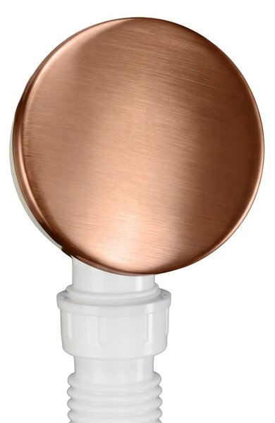 Rea kád szifon klikk-klakk leeresztővel Brush Copper