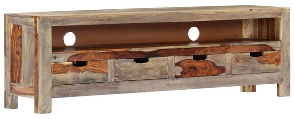 VidaXL Tömörfa TV-szekrény - Kelet-indiai Rózsaf - 130x30x40 cm