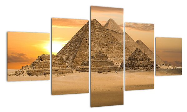 Festészet - piramisok (125x70cm)