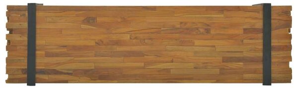 VidaXL Teakfa TV-állvány - Ipari Stílus - 110cm