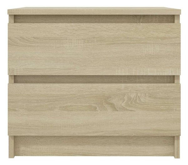 VidaXL Sonoma Tölgy Éjjeliszekrény 2 db-os Szett - 50x39x43,5 cm
