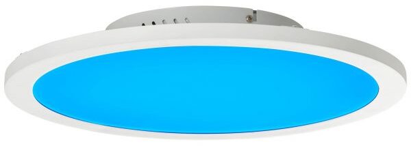Abie - Távirányítóval szabályozható LED mennyezeti panel átm:40cm RGB színváltós - Brilliant-G97060/05
