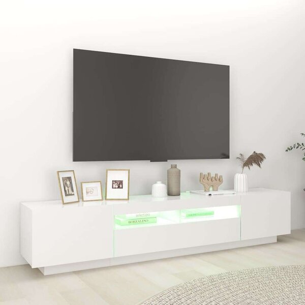 VidaXL Modern TV-szekrény - Fehér - 200 cm
