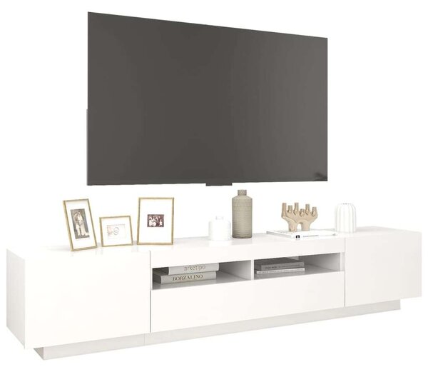 VidaXL Modern TV-szekrény - Fehér - 200 cm