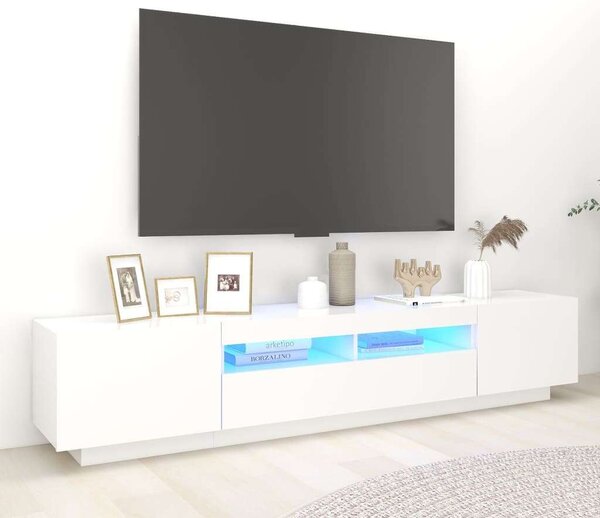 VidaXL Modern TV-szekrény - Fehér - 200 cm