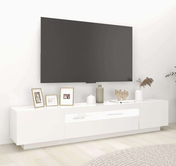 VidaXL Modern TV-szekrény - Fehér - 200 cm