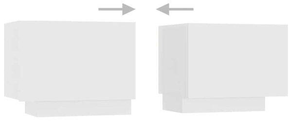 VidaXL Modern TV-szekrény - Fehér - 200 cm