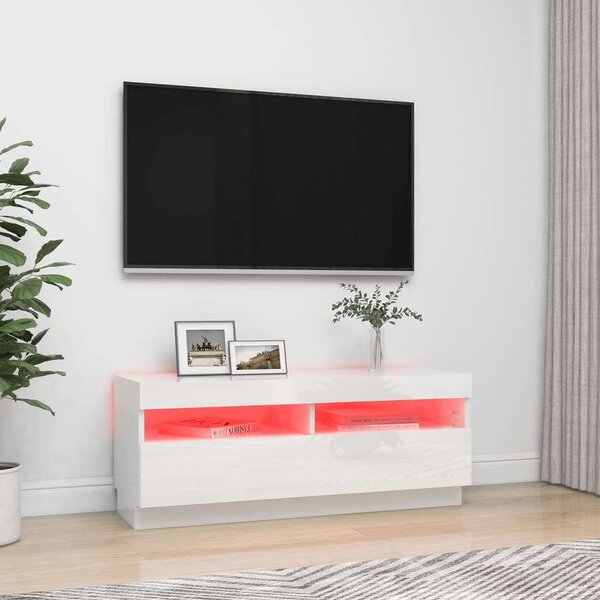 VidaXL TV-szekrény - Fehér - 100cm