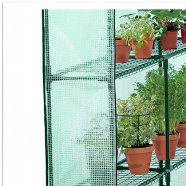 Gardenline kerti üvegház sátor acél szerkezetből