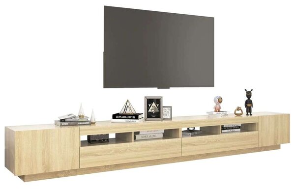VidaXL TV-szekrény - Sonoma Tölgy - 300 cm