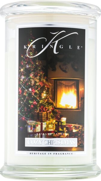 Kringle Candle Cozy Christmas illatos gyertya 624 g