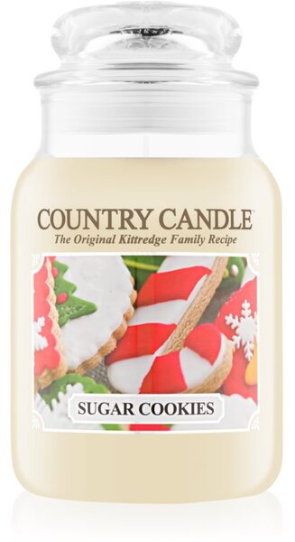 Country Candle Sugar Cookies illatos gyertya 652 g