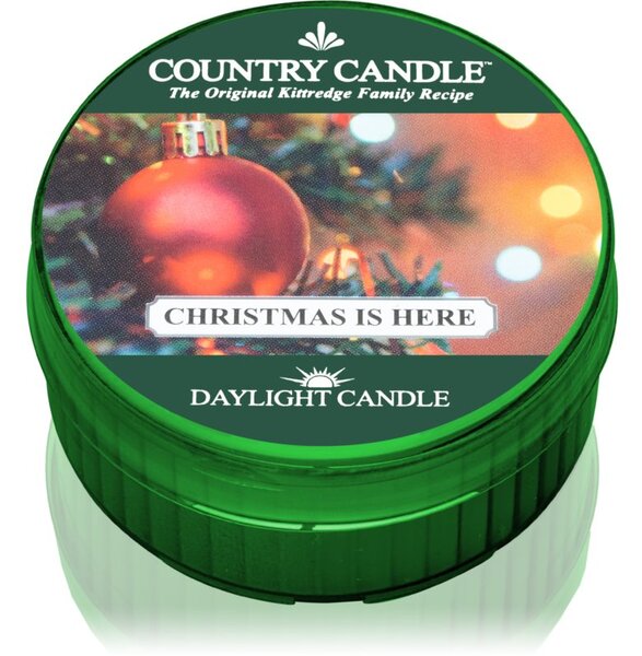 Country Candle Christmas Is Here teamécses 42 g