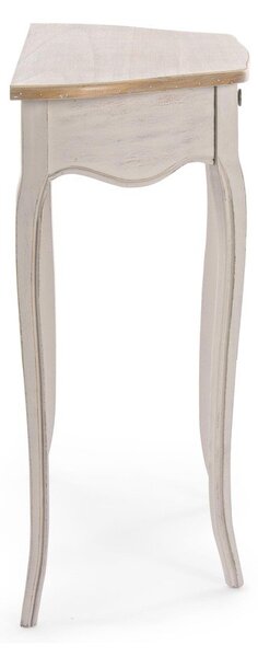 Krémszínű konzolasztal 35x80 cm Clarisse – Bizzotto