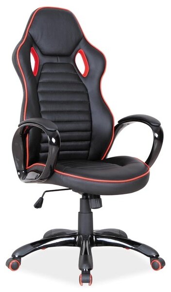 Irodai szék Q-105 fekete/piros