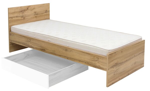 Egyszemélyes ágy 90 cm Zella LOZ/90
