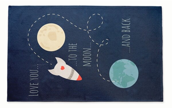Moon gyerekszőnyeg, 195 x 135 cm - Little Nice Things