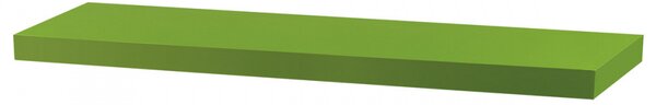 Lebegő polc 80 cm. MDF, Zöld Színben P-005 Nyíregyházi Raktárból