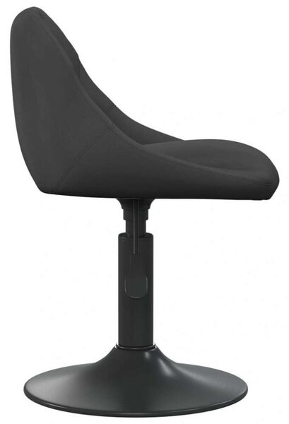 VidaXL Forgó Étkezőszék - 6 db - Fekete Bársony