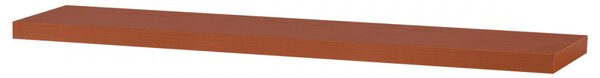 Lebegő polc 120 cm, MDF, Cseresznye Színben P-002