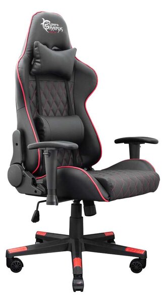 White Shark RCER-TWO Gamer Szék - Fekete/Piros