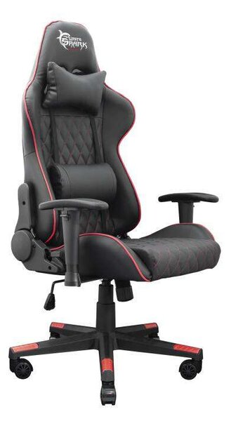 White Shark RCER-TWO Gamer Szék - Fekete/Piros